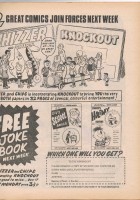 The merger announcement in Whizzer and Chips, 23 June 1973