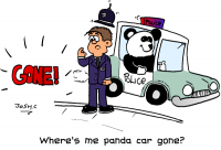 Policeman puzzled
