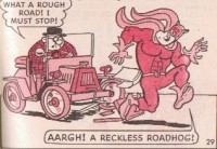 Rare Beezer and Dandy crossover with Bananaman and Colonel Blink